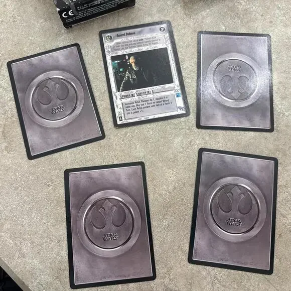 2 Decks Star Wars Premiere Limited Edition 60 Card Starter Set Opened Box 1995 + - Picture 8 of 15